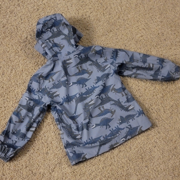 5T Boys Old Navy Dinosaurs Rain Coat Jacket Slicker Nice! - Picture 7 of 7